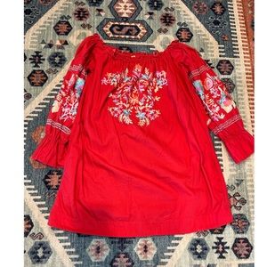 Free People Embroidered Dress